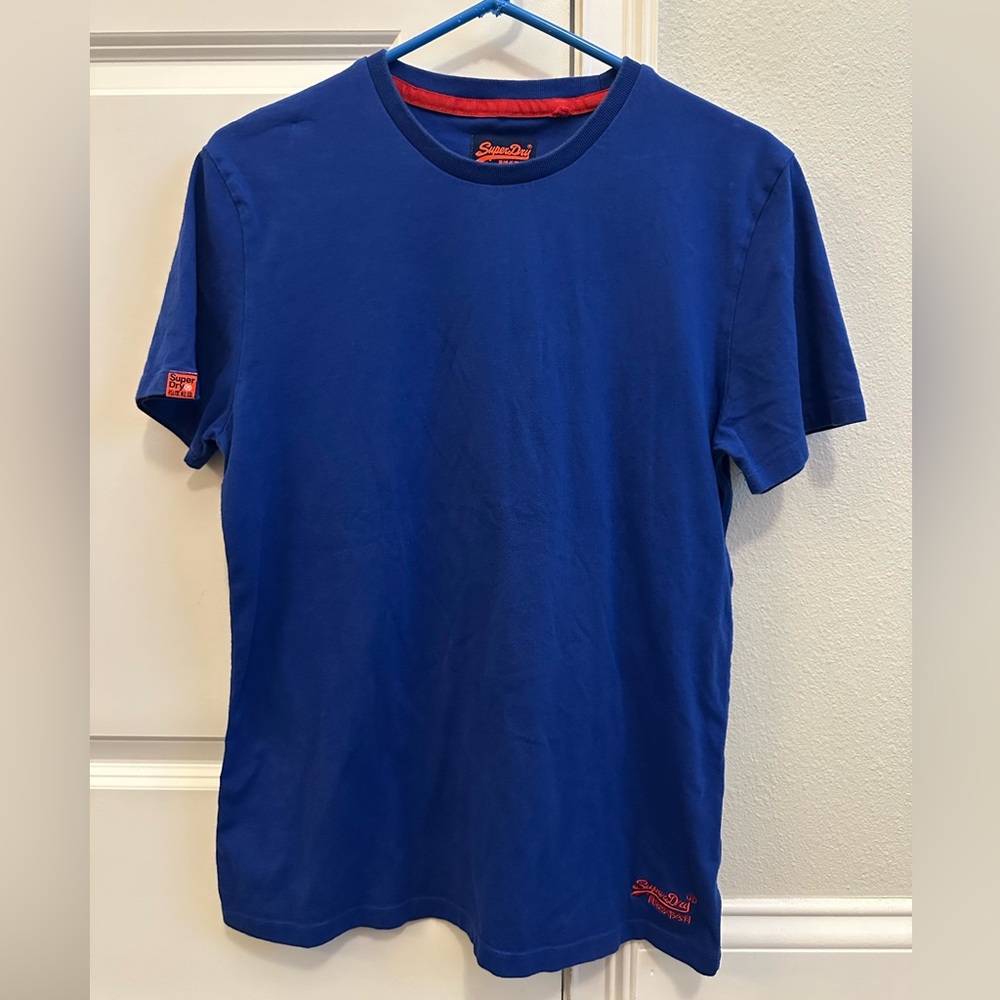 Superdry Men's Vibrant Blue Short Sleeve Tee